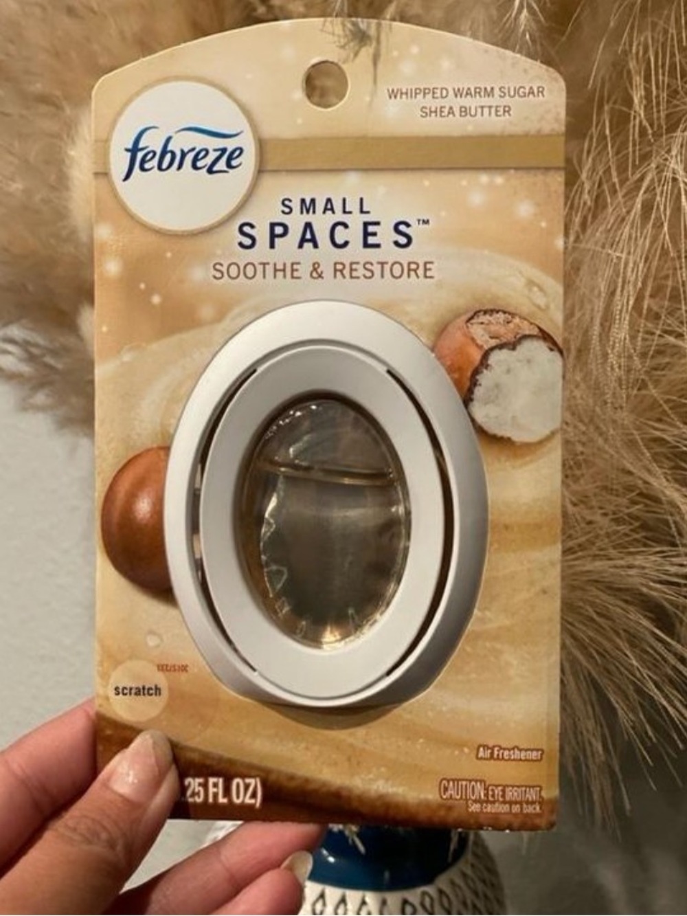 Febreze Small Spaces Air Freshener - White and Cream